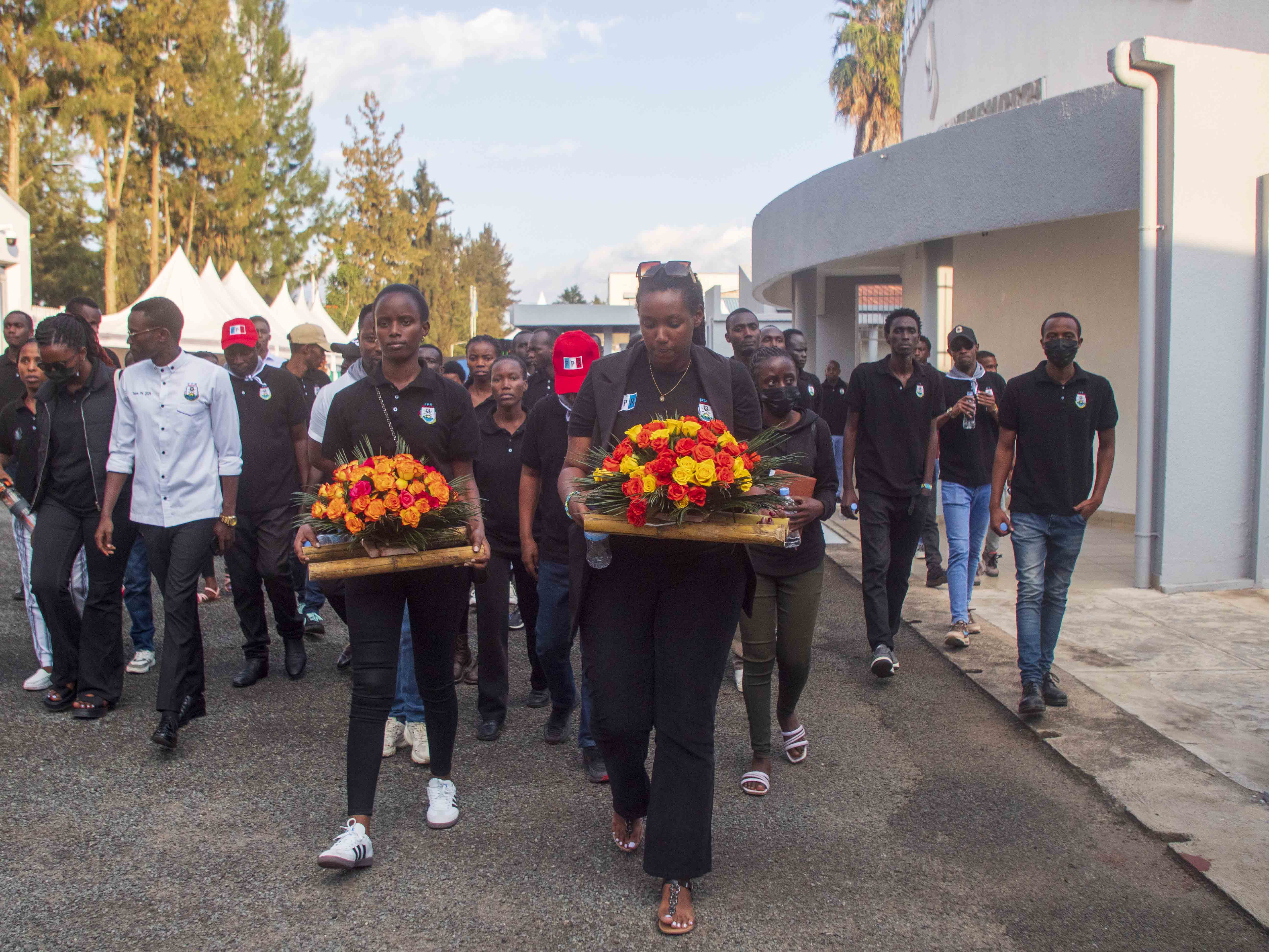 INES-Ruhengeri RPF Inkotanyi Members Visit Genocide Memorial at Court of Appeal
